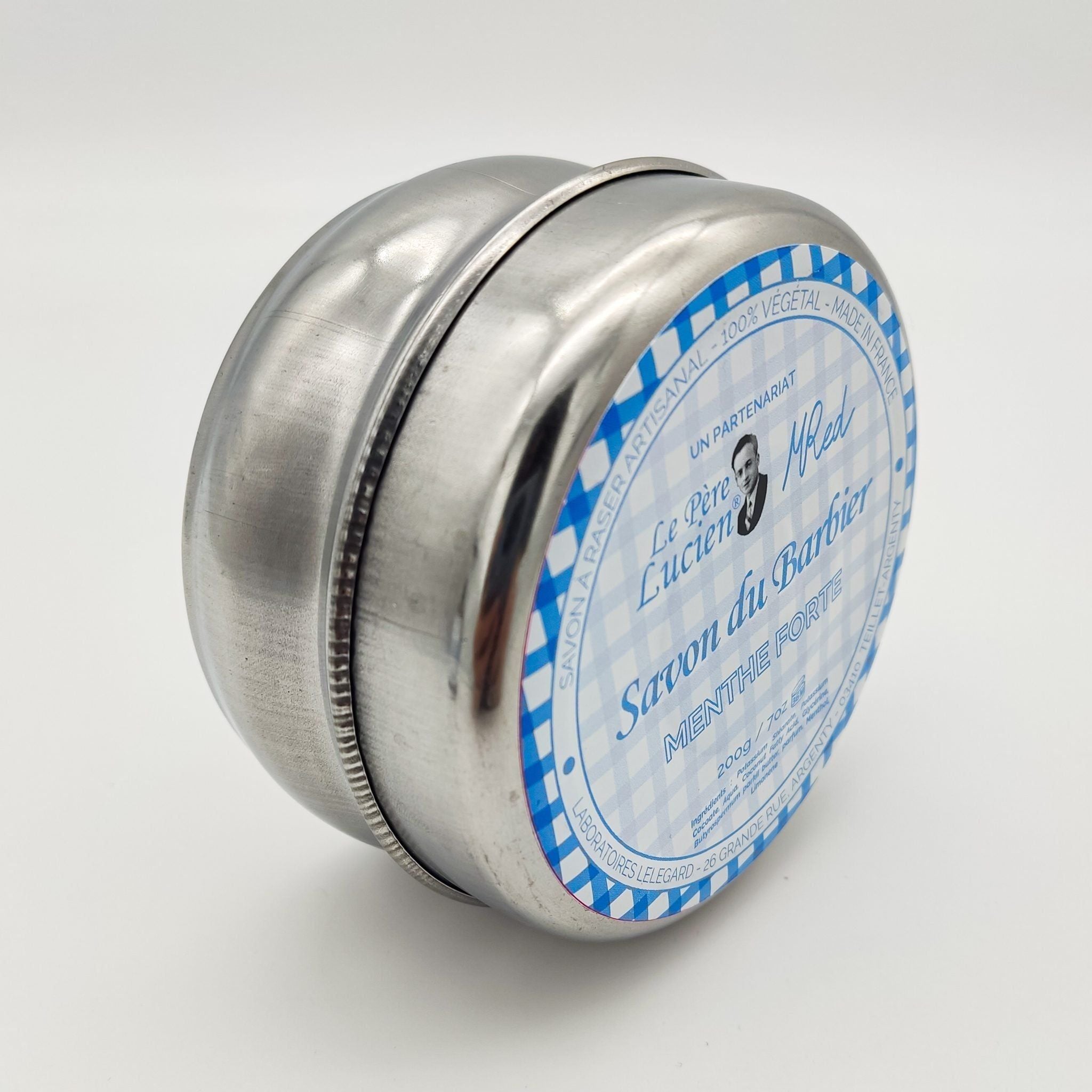 Le Pere Lucien Menthe Forte Sapone Barba 200g Mentolo