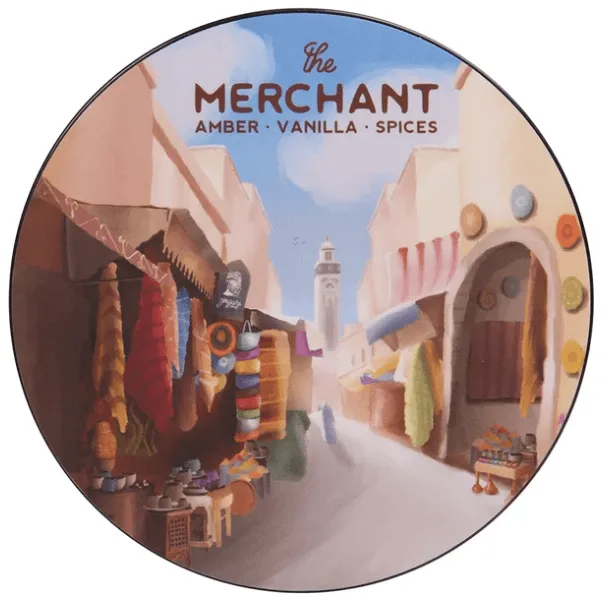 Zingari Man The Merchant set rasatura sapone splash balm spezie