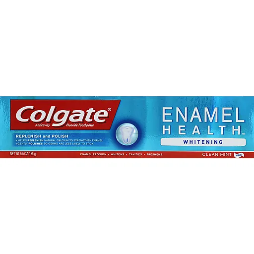 Colgate Enamel Health Whitening dentifricio menta 5.5 oz