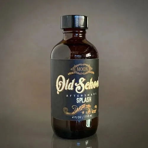 Moon Soaps Old School dopobarba splash uomo 118 ml tabacco