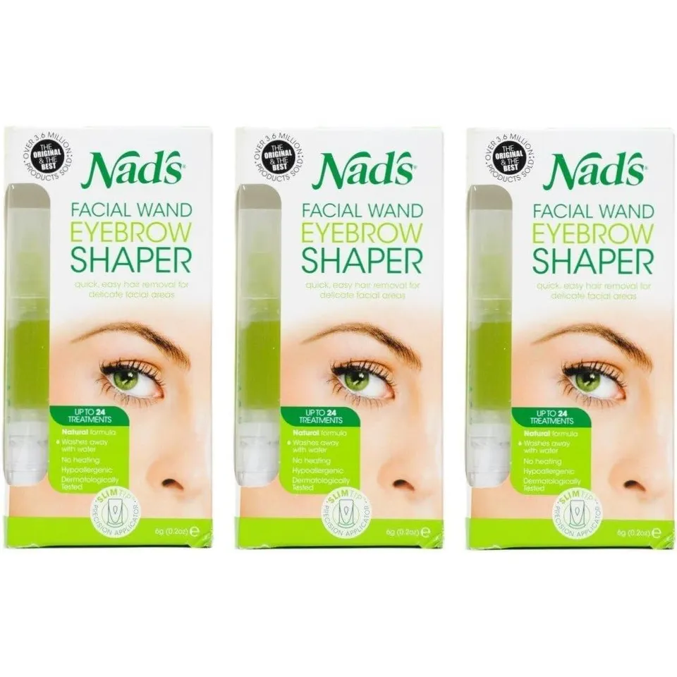 Nad's Eyebrow Shaper gel depilatorio viso sopracciglia 0.2 oz