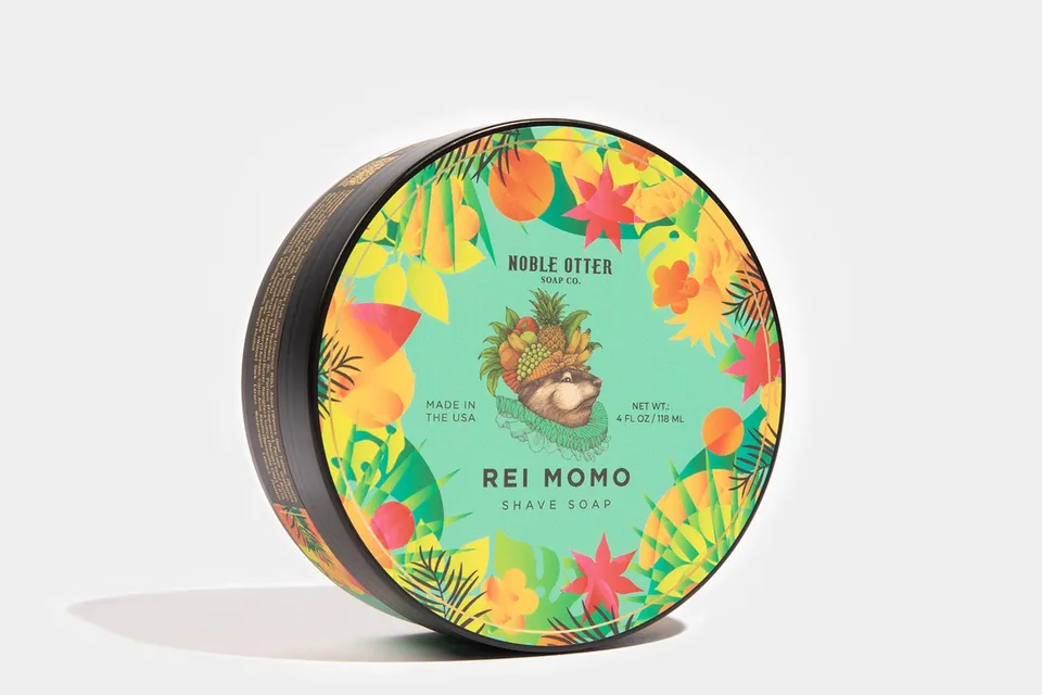 Noble Otter Rei Momo Sapone da Barba 4oz Tropicale