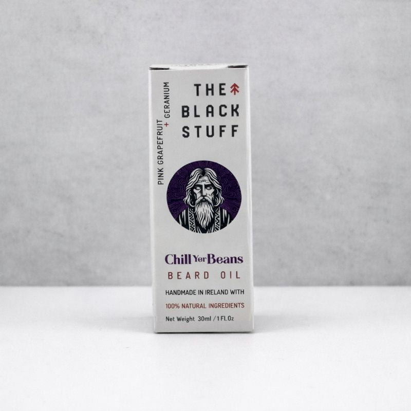 The Black Stuff Chill Yer Beans olio da barba edizione limitata