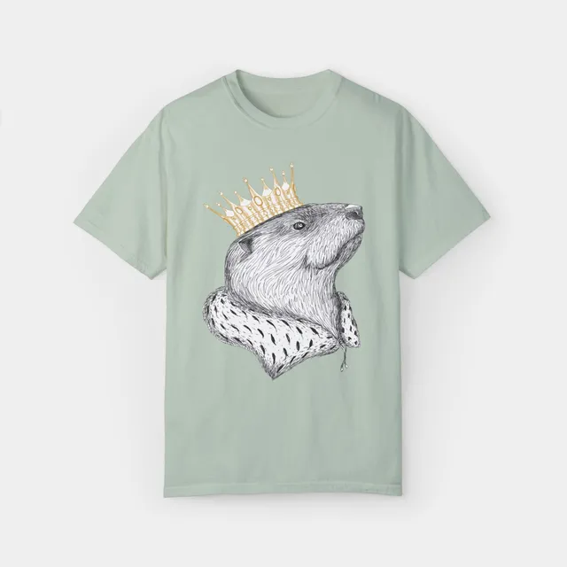 Noble Otter The Noble Otter maglietta White cotone unisex