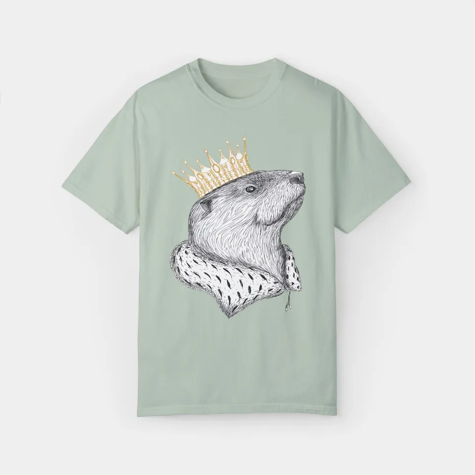 Noble Otter The Noble Otter maglietta White cotone unisex