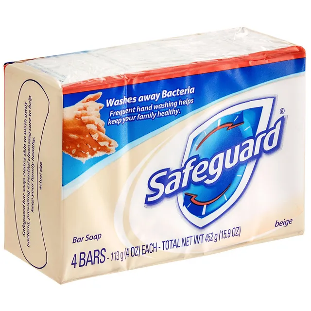 Safeguard Bath Saponetta Antibatterica Beige 4 Oz