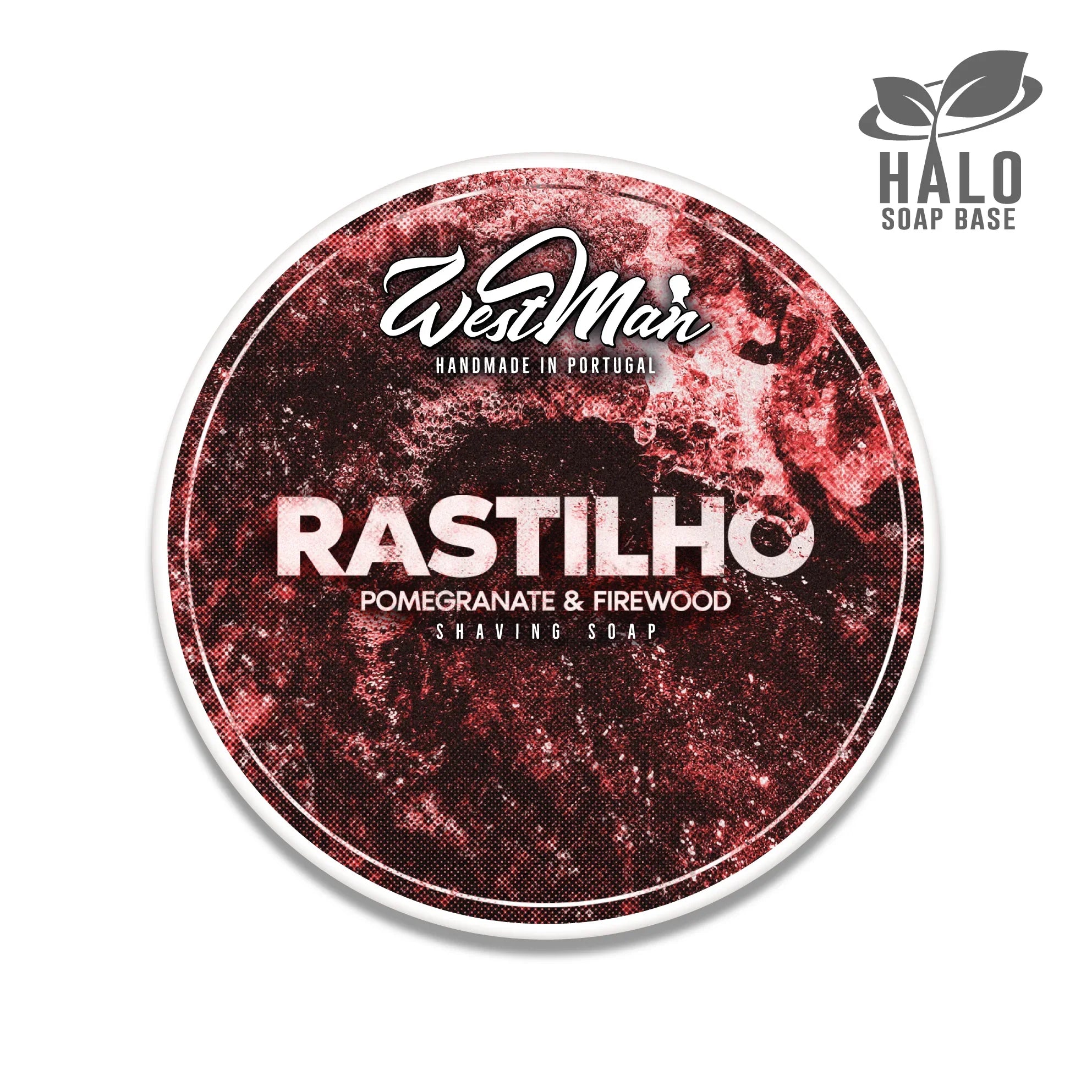 Westman Shaving Halo Rastilho sapone barba 120g cuoio incenso