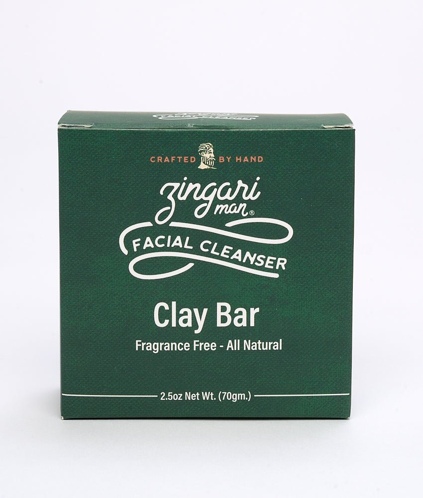 Zingari Man Clay Bar Detergente Viso Solido 71g Argilla