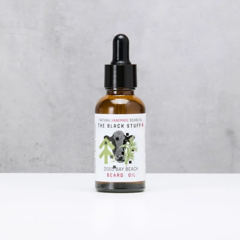 The Black Stuff Beard Care Dog's Bay Beach olio da barba 30ml
