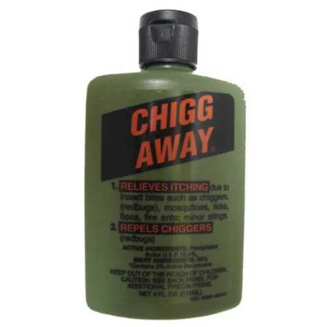 Chigg Away lozione insetti 4 oz lenitiva da viaggio