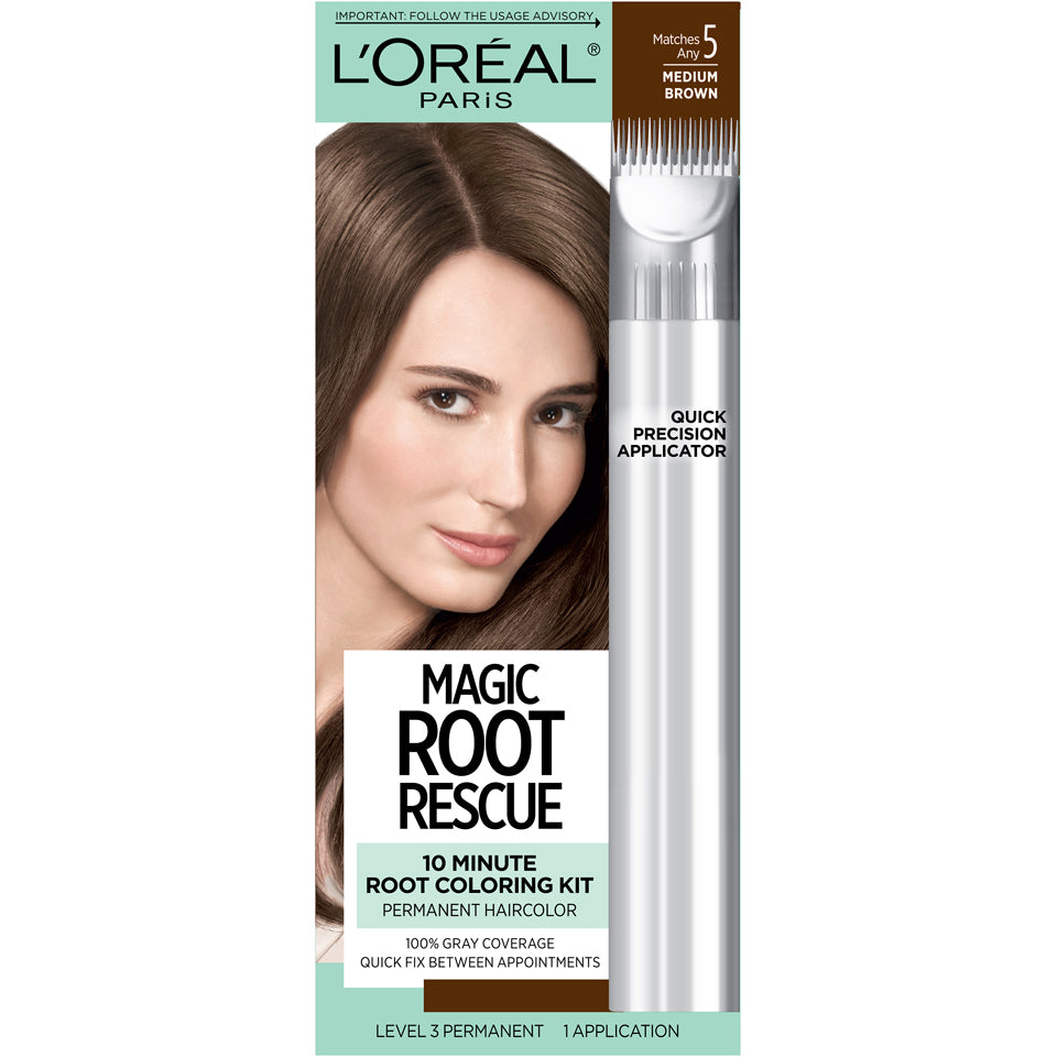 L'Oréal Paris Magic Root Rescue tinta 5 castano medio kit