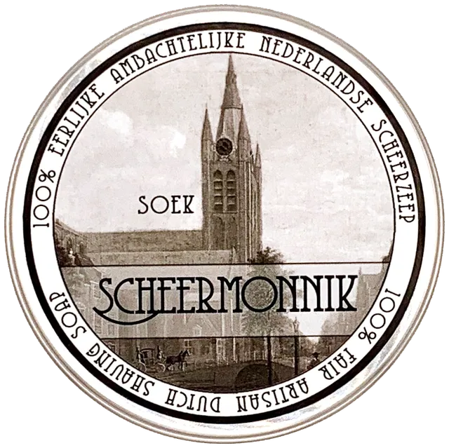 Scheermonnik Soek sapone da barba mirra arancia 75 g