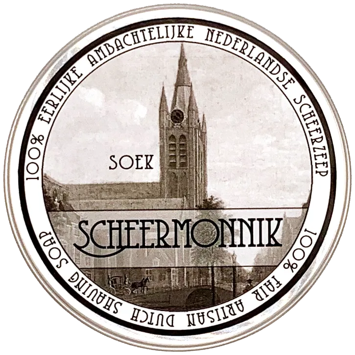 Scheermonnik Soek sapone da barba mirra arancia 75 g