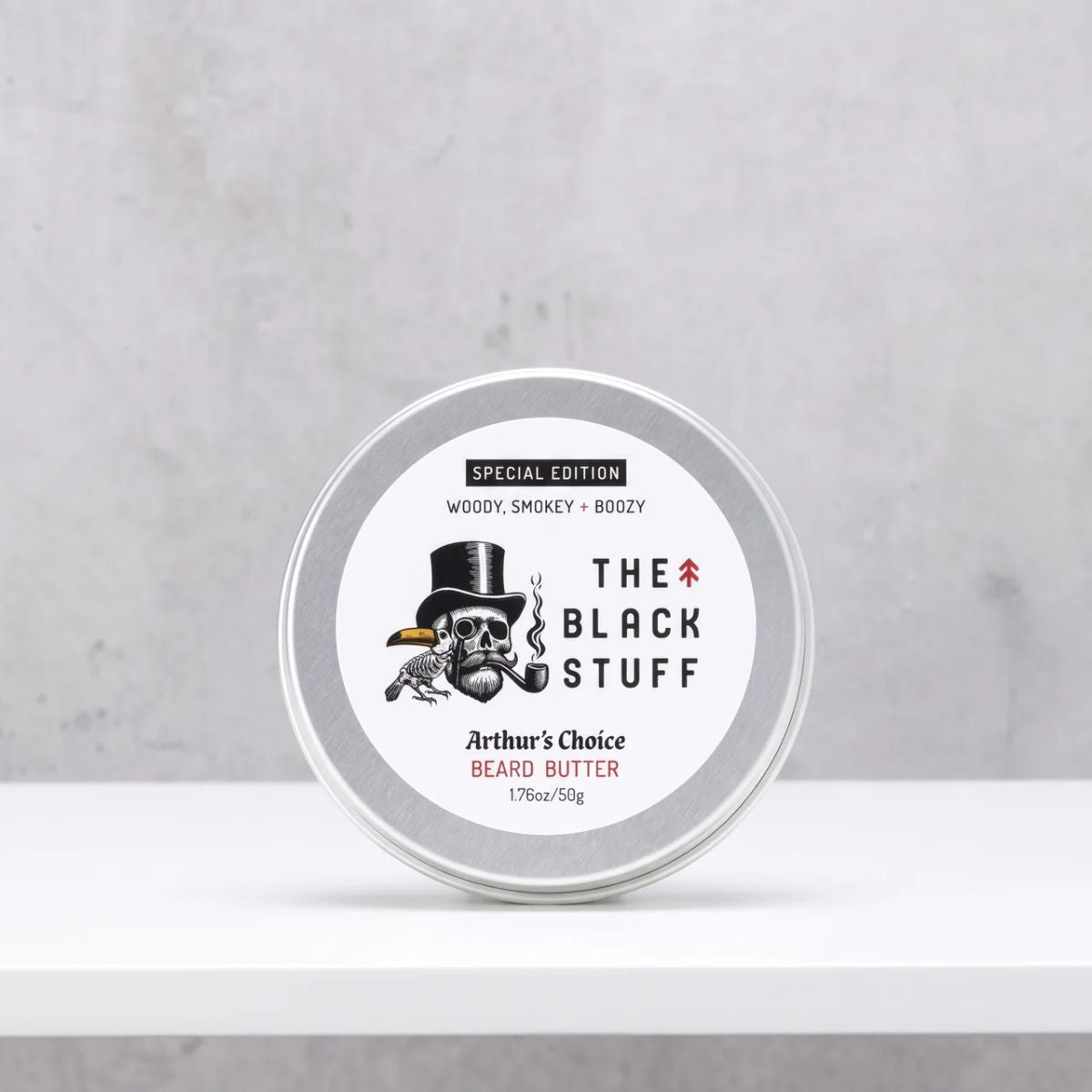The Black Stuff Beard Care Arthur's Choice burro barba 60ml idratante