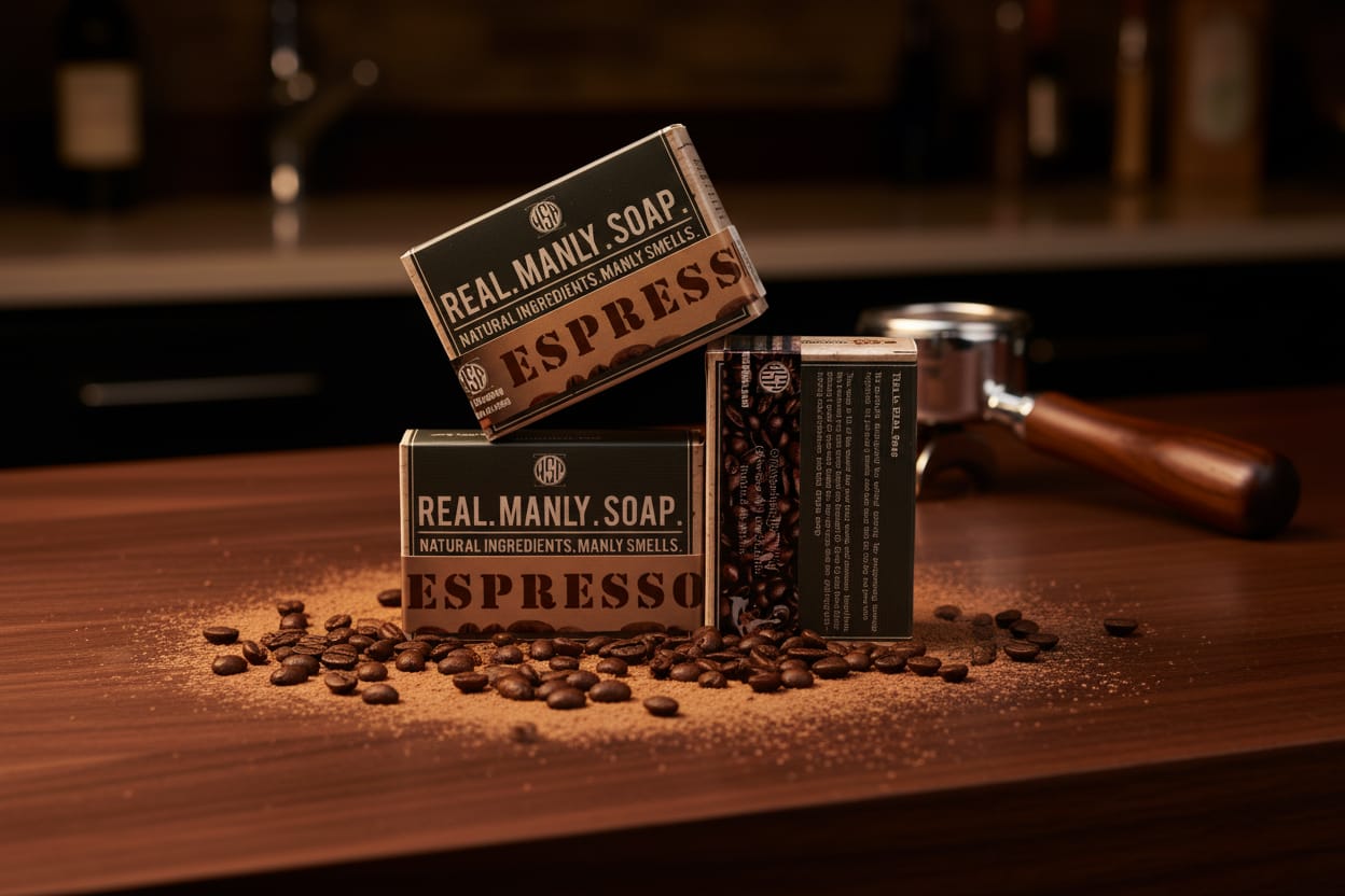 Wet Shaving Products Espresso saponetta uomo caffè singola