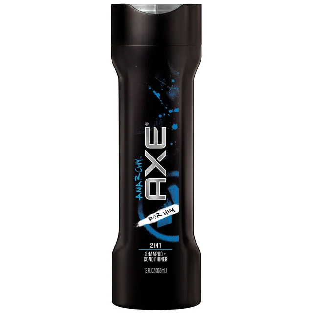 Axe Anarchy shampoo balsamo 2 in 1 uomo 12 oz