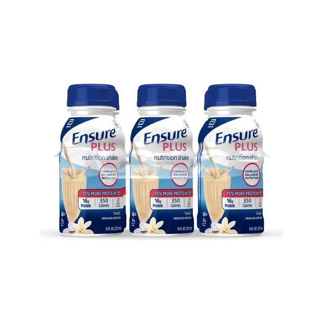 Ensure Plus bevanda nutrizionale vaniglia 6x8 fl oz
