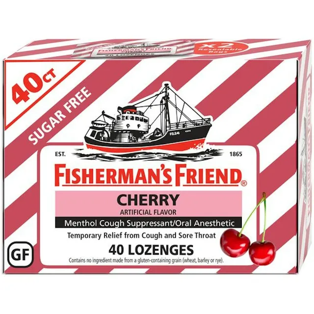 Fisherman's Friend pastiglie gola ciliegia senza zucchero 40 pezzi