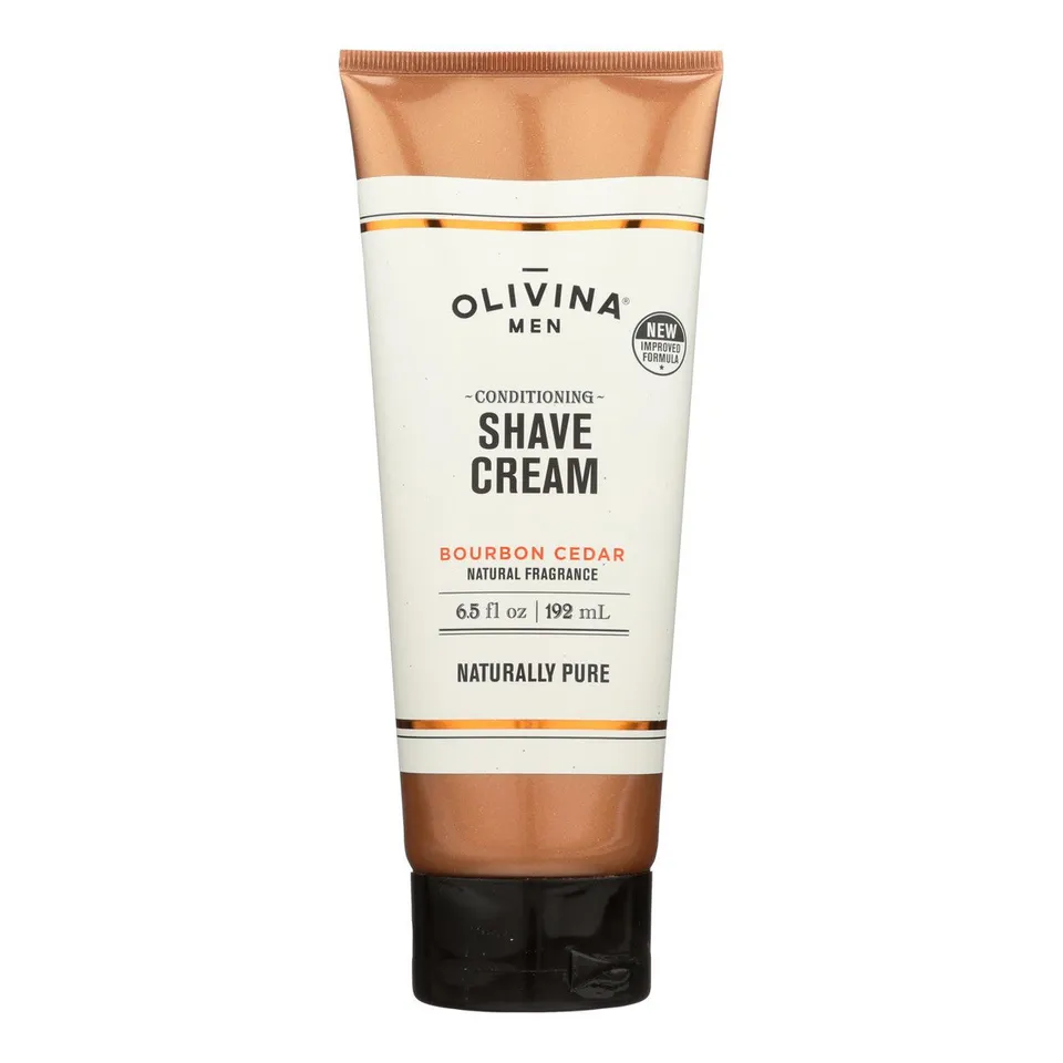 Olivina Men Bourbon Cedar Crema Barba 184 g lenitiva