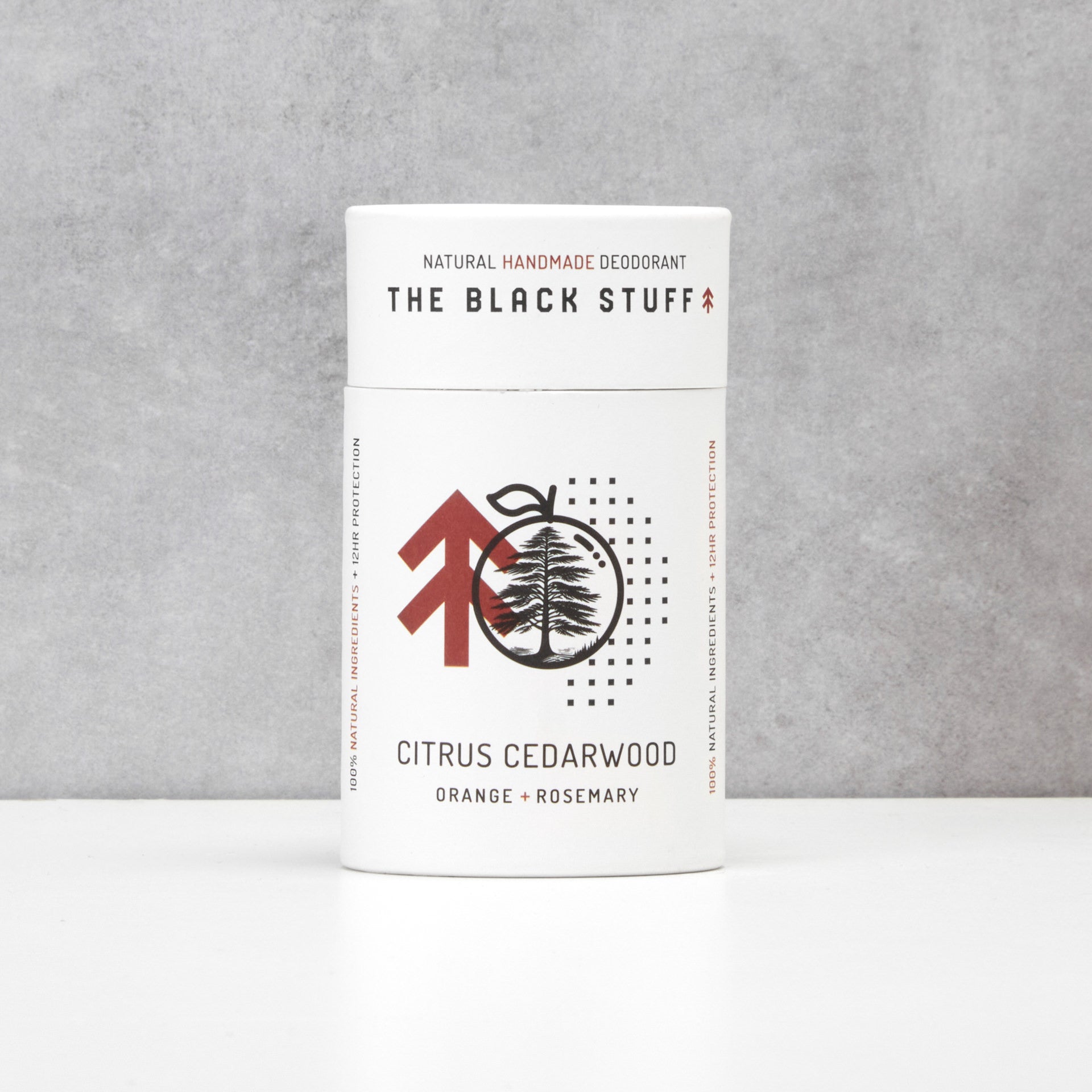 The Black Stuff Citrus Cedarwood Blast deodorante naturale sensibile