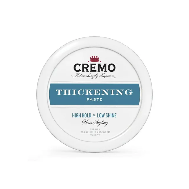 Cremo Barber Grade pasta capelli Thickening Paste 4 oz tenuta forte