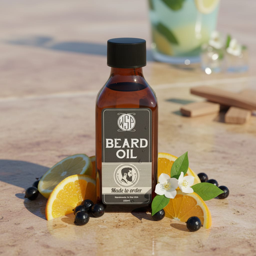 Wet Shaving Products Beard Oil olio barba 30 ml Citrus Blast