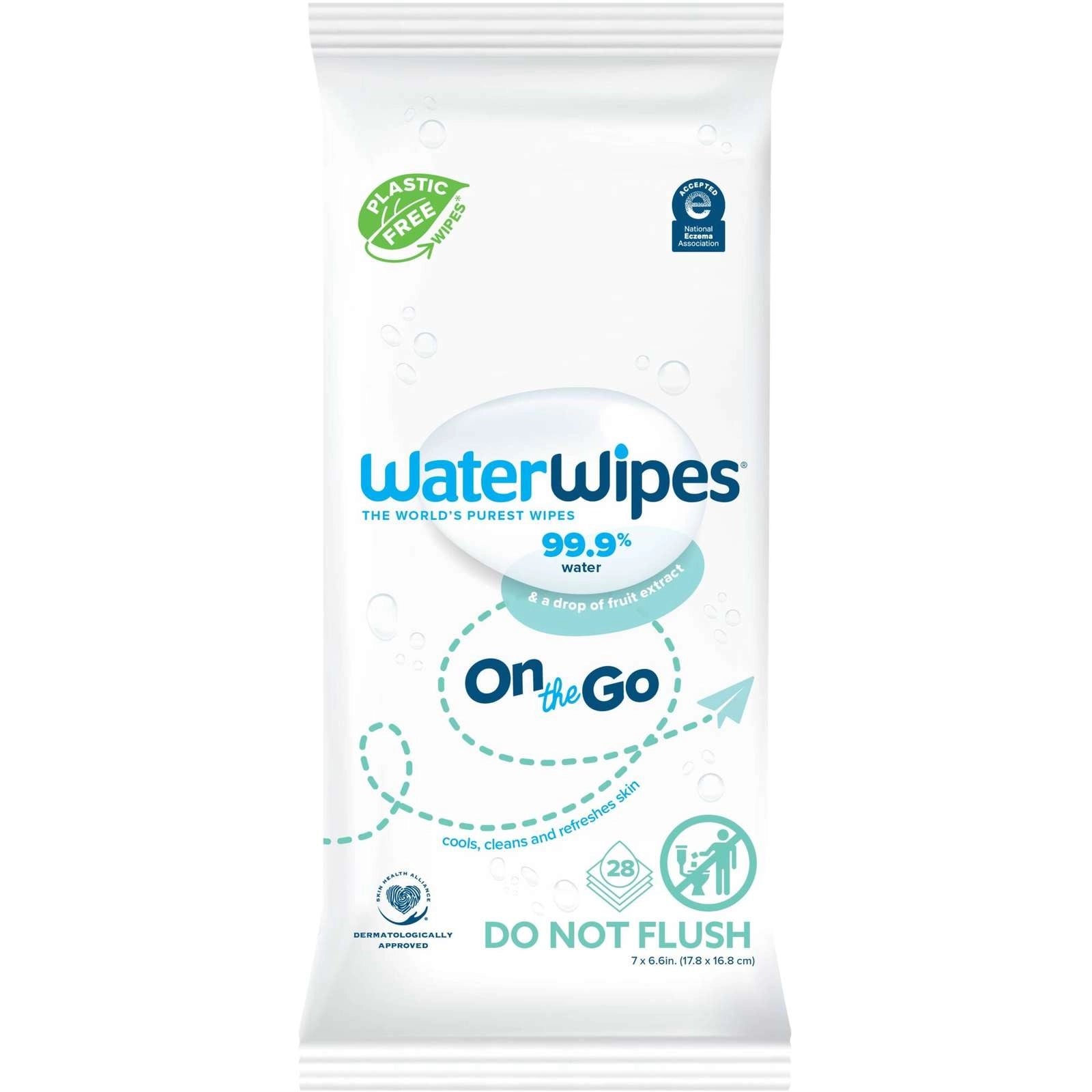 WaterWipes Sensitive+ salviettine neonato senza profumo 28 pz