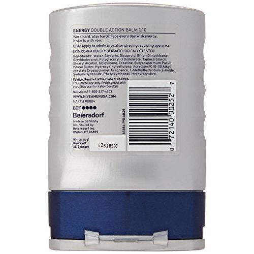 Nivea MEN Energy Balsamo Dopobarba Doppia Azione 100 ml Q10