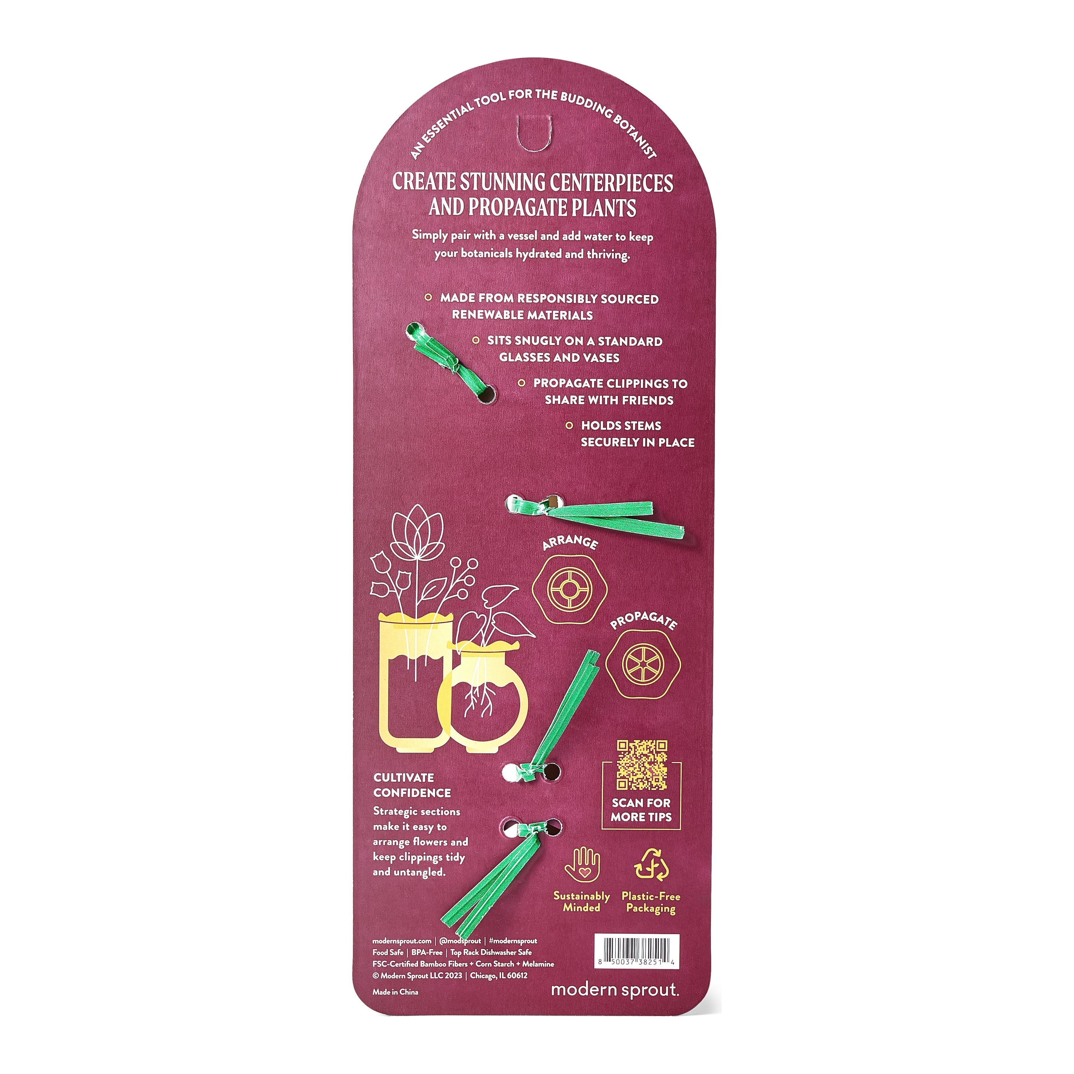 Modern Sprout Botanical Keepers Piatti Talee 2pz