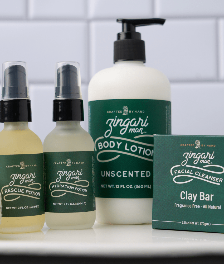 Zingari Man Build Your Own Bundle skincare viso personalizzato