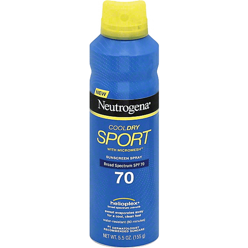 Neutrogena Sport CoolDry protezione solare spray SPF70