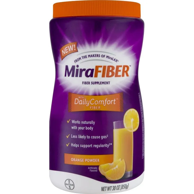 MiraFiber Daily Comfort fibre arancia polvere solubile