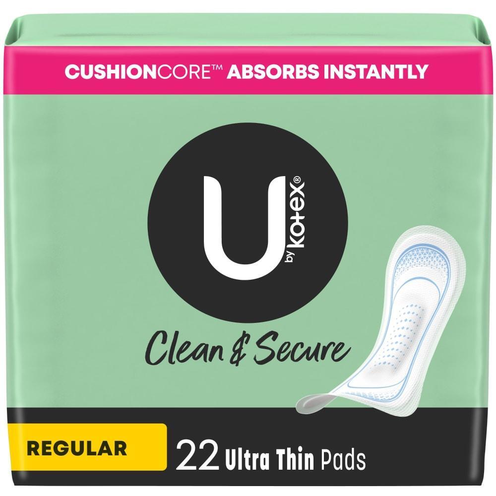 U by Kotex Security Assorbenti Ultra Thin Regular Cotone