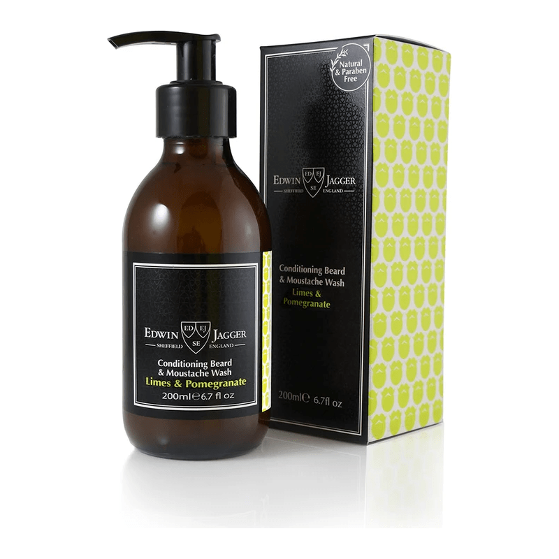 Edwin Jagger shampoo barba lime e melograno 200 ml