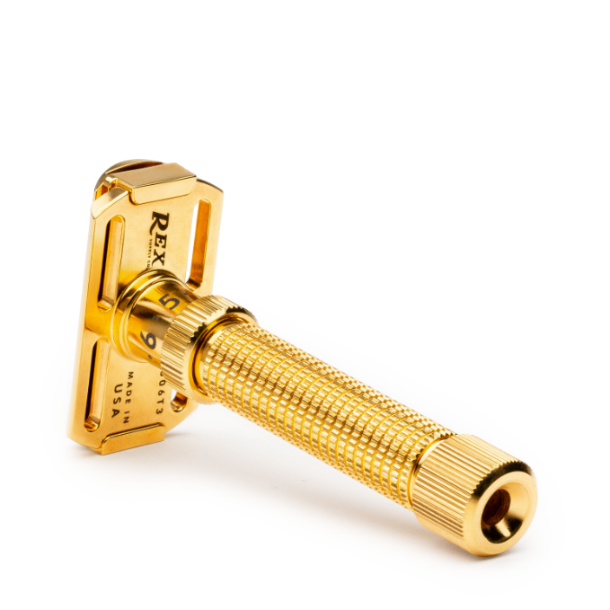 Rex Ambassador DeLuxe Gold Rasoio Sicurezza RSC-101G Acciaio