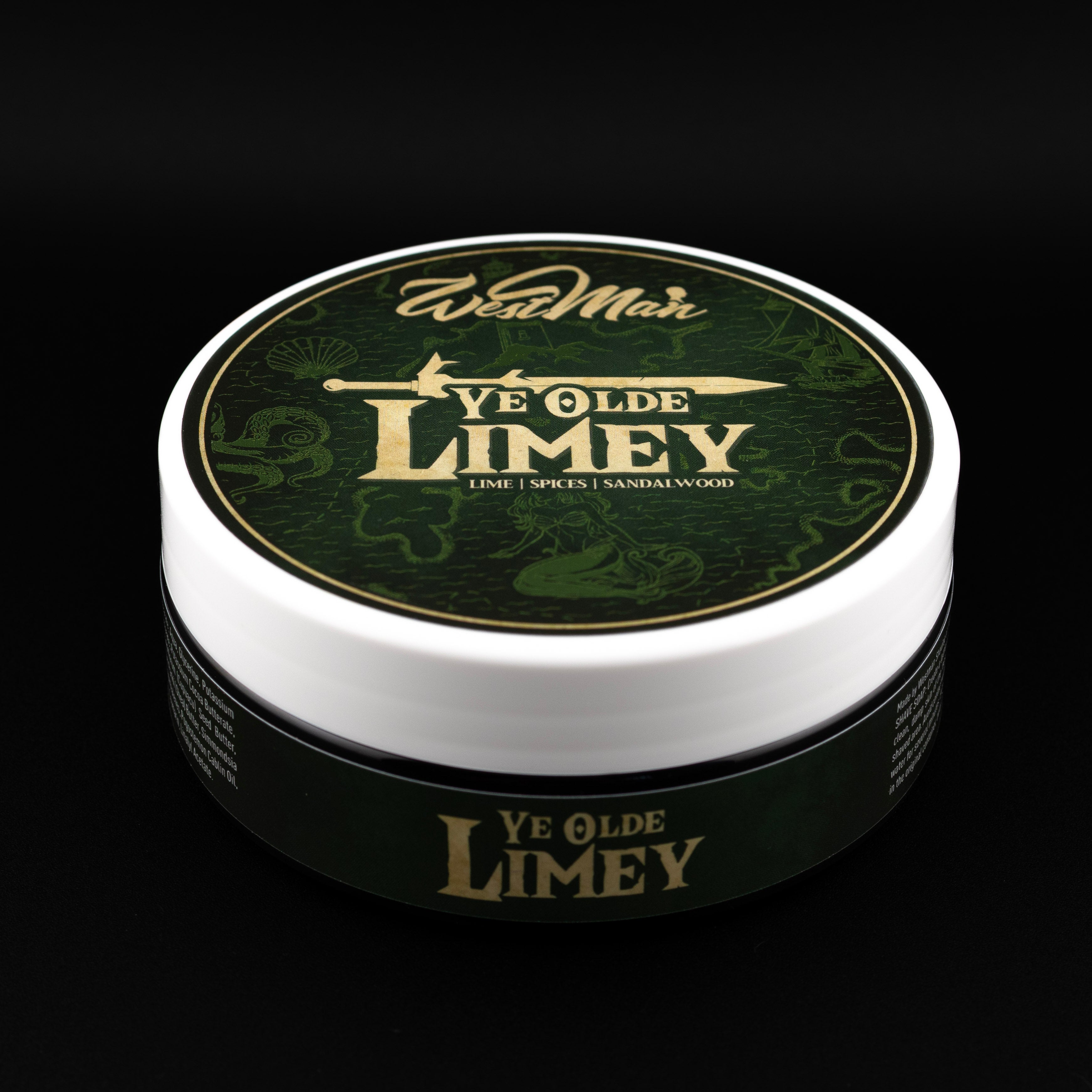 Westman Shaving Halo Ye Olde Limey sapone barba 120g lime