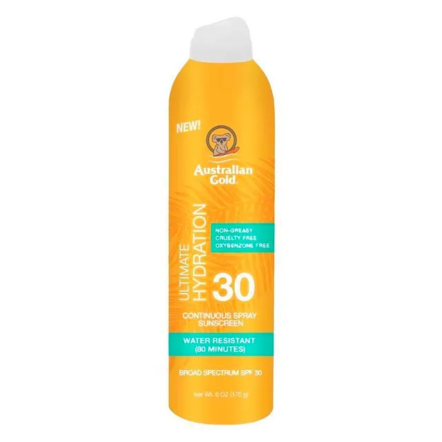 Australian Gold Ultimate Hydration spray solare SPF30 6 oz