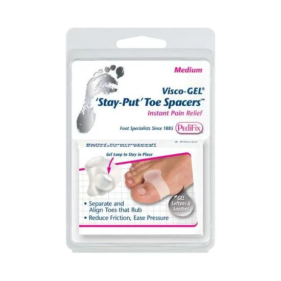 PediFix Visco-Gel Stay-Put separadita gel Medium 1 pz