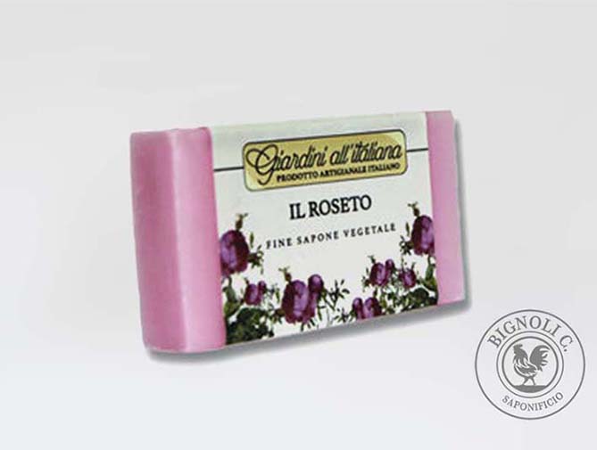 Saponificio Bignoli Il Roseto Sapone Vegetale Rosa Moscqueta