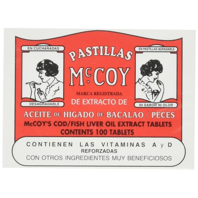 McCoy Olio Fegato di Merluzzo Compresse vitamine A e D