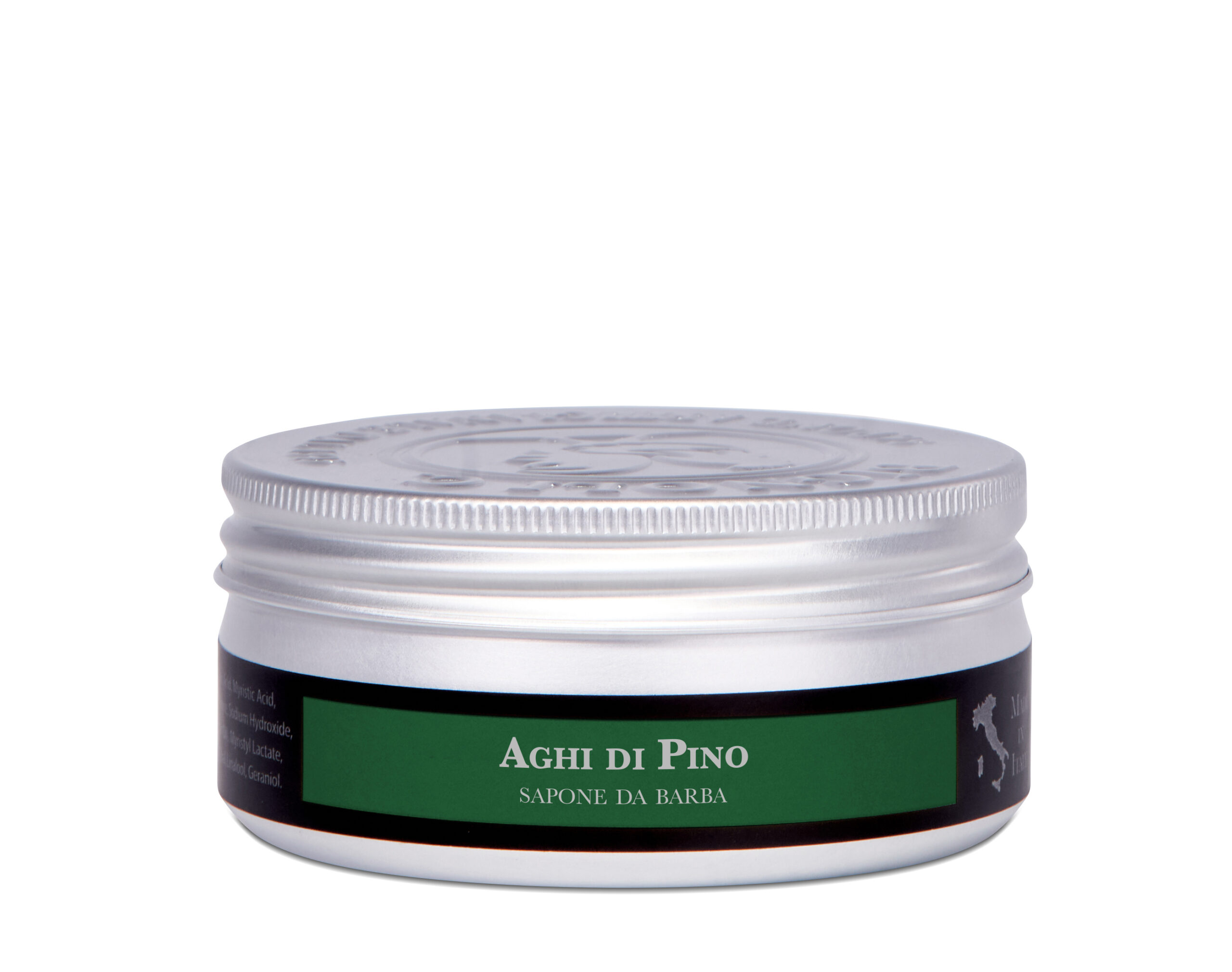 Saponificio Bignoli Sapone Barba Aghi di Pino 175 g Schiuma Densa