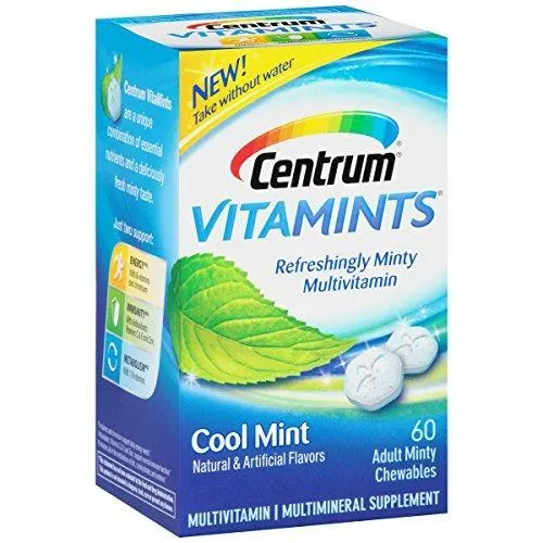 Centrum VitaMints Multivitaminico Masticabile Menta Adulti