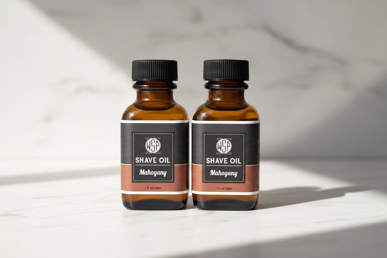 Wet Shaving Products Mahogany Olio Prebarba 1 oz Scorrevole