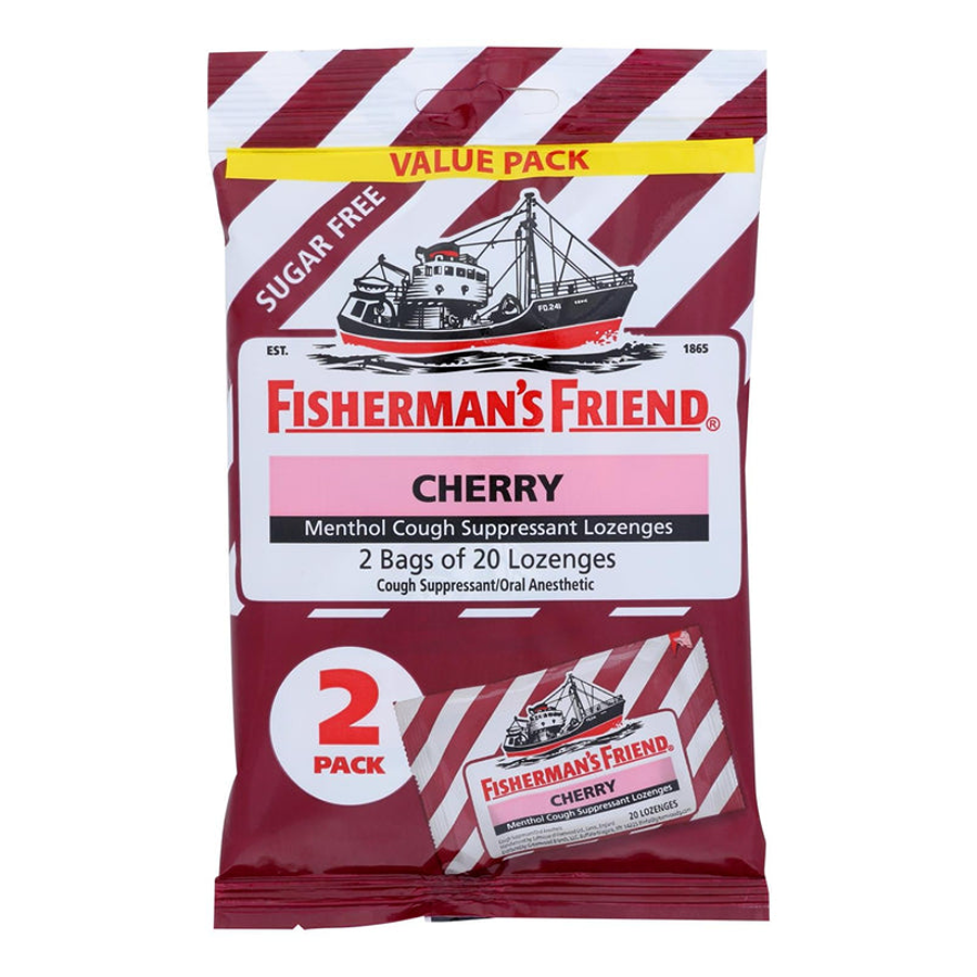 Fisherman's Friend Pastiglie Tosse Mentolo Cherry 40pz Sugar Free