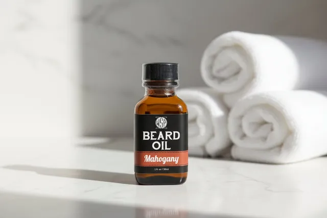 Wet Shaving Products Mahogany Olio Barba 1 oz Legno Spezie