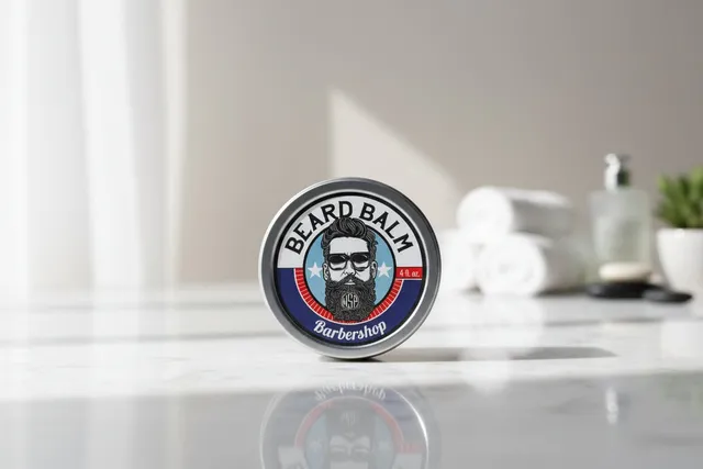 Wet Shaving Products Barbershop balsamo da barba tin 1 oz tenuta