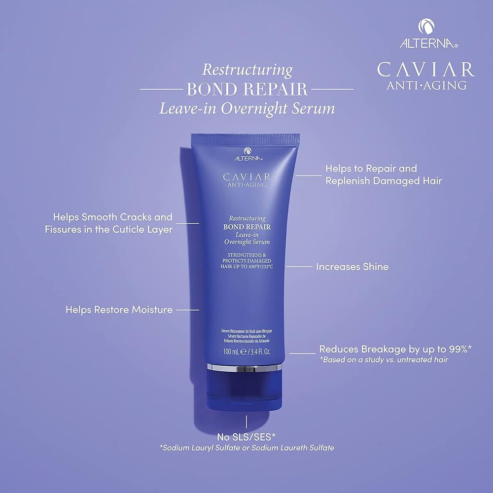 Alterna Caviar Bond Repair Siero Notte 100ml Ristrutturante