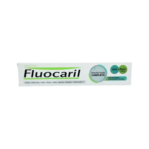Fluocaril Protezione Completa dentifricio zinco e fluoro 75 ml
