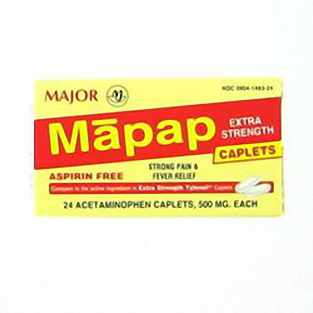 Major Mapap Acetam 500 mg compresse 100 pz antidolorifico