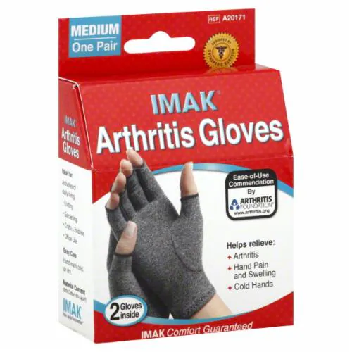 IMAK Arthritis Gloves guanti compressione cotone taglia M